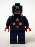 LEGO sh014 Captain America - Dark Blue Suit